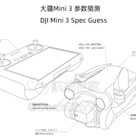 【画像】DJI Mini 3の更なる情報がリークされる!「ジンバルが大きく傾いており、上向きに撮影」可能らしい